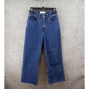 Abercrombie & Fitch The 90's Relaxed Jeans High Rise Women's 25 Curve Love